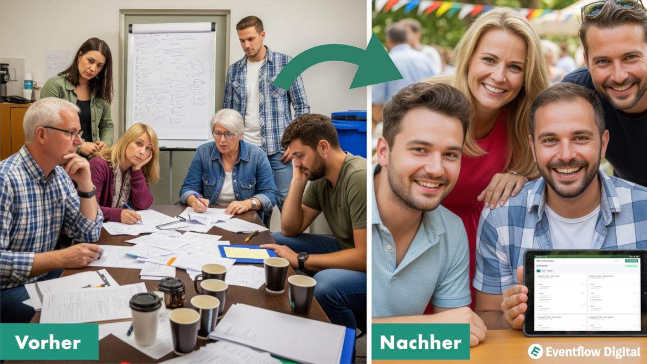 Die digitale Helferliste & der Schichtplan für deine Veranstaltung